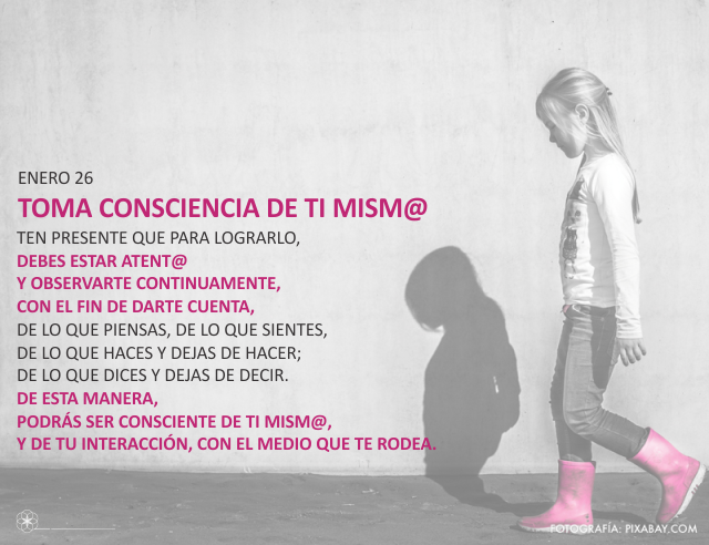 Toma consciencia de ti mism@